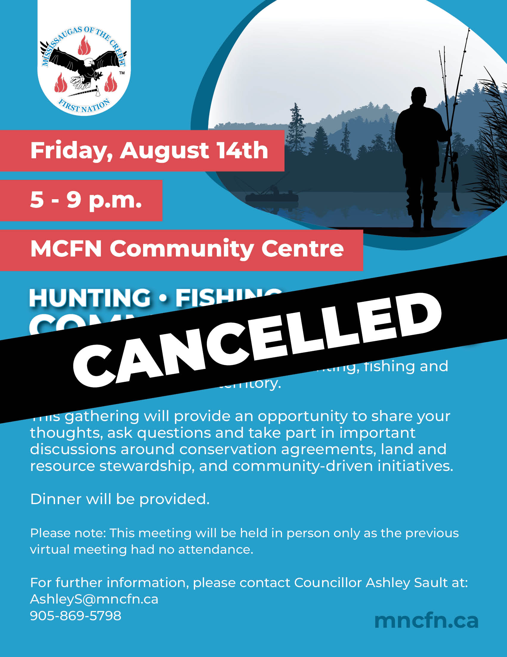 Hunting • Fishing • Harvesting  Community Meeting
