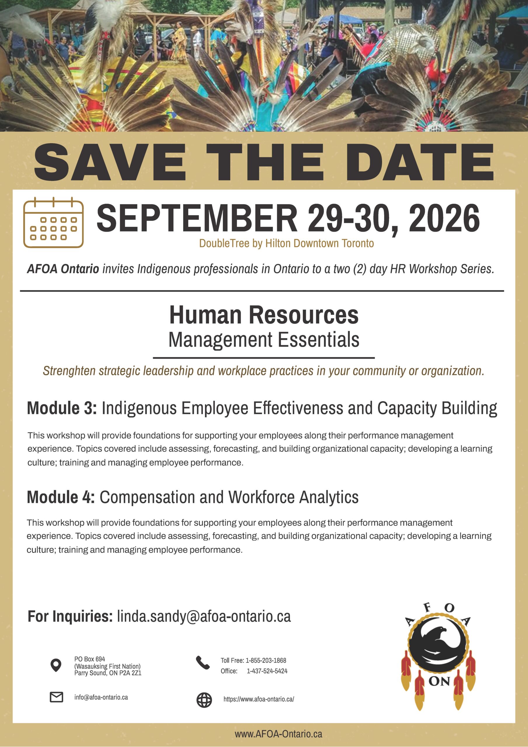Save the Date: Human Resources Management Essentials