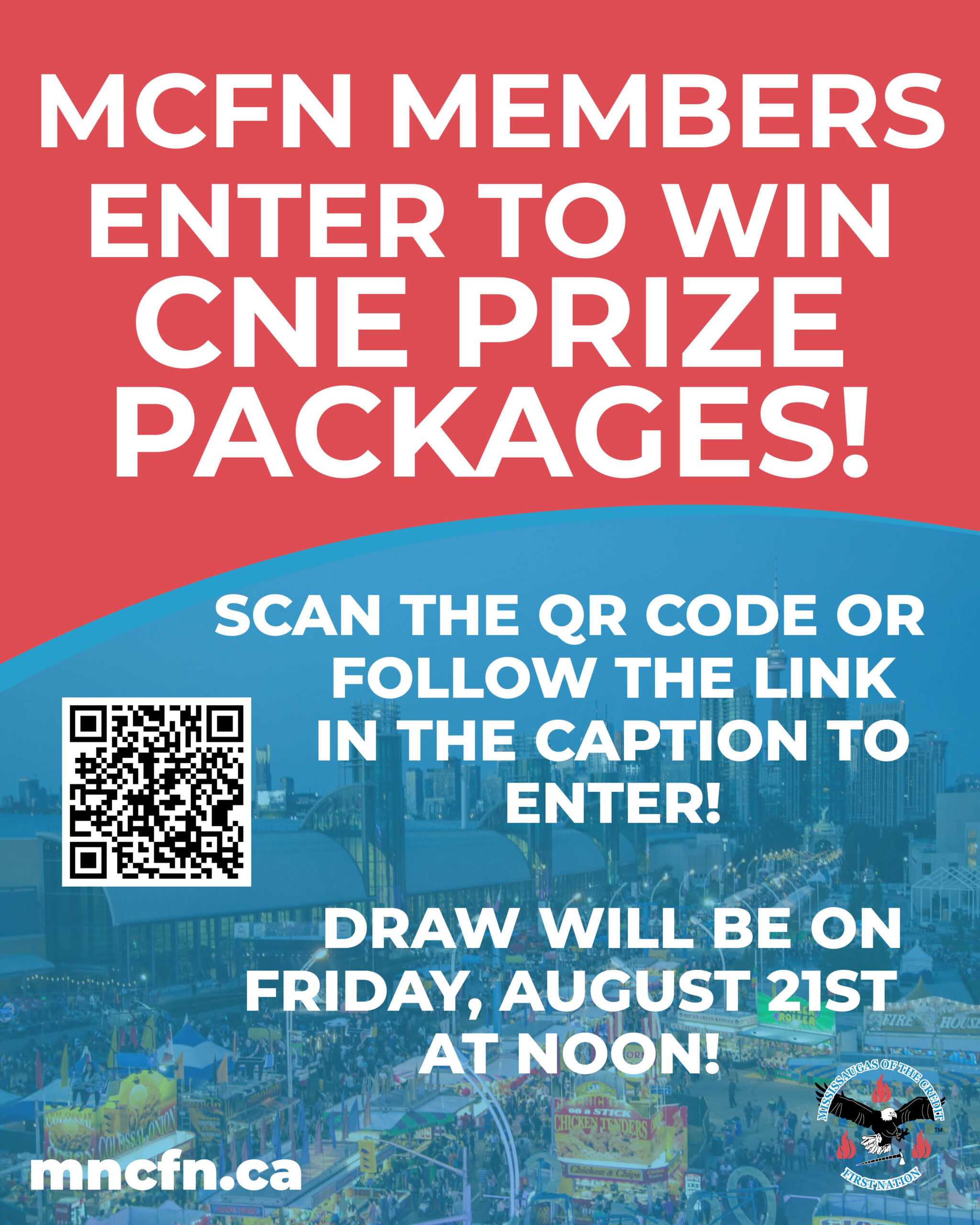 MCFN Members — Enter to Win CNE Prize Packages!