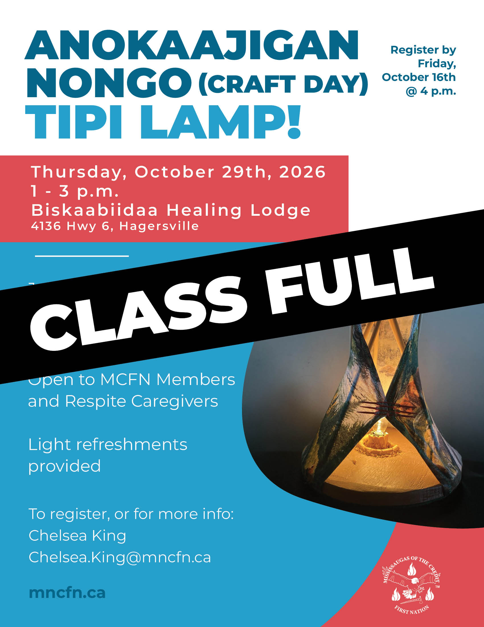 Anokaajigan Nongo (Craft Day): Tipi Lamp