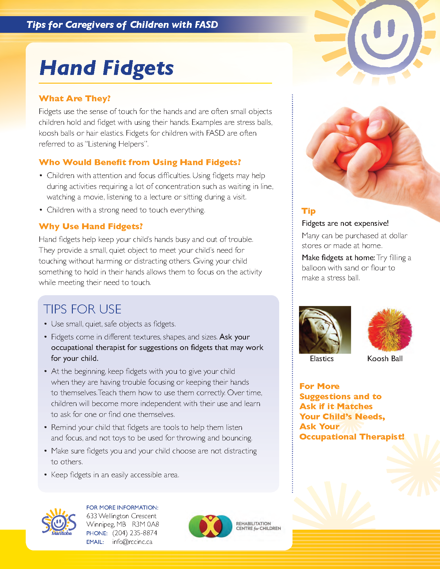 FASD Awareness Month – Caregiver Tip of the Day!
