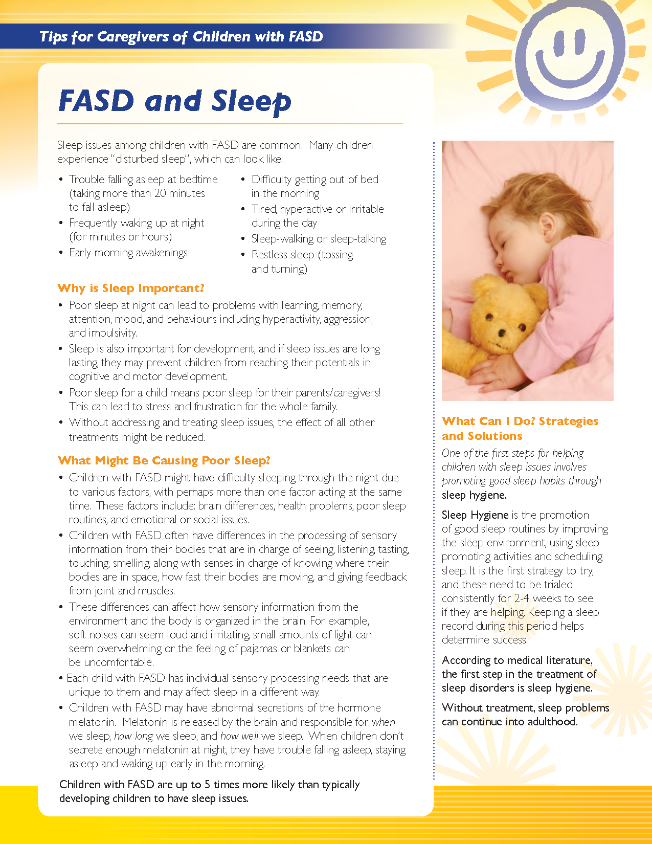 FASD Awareness Month – Caregiver Tip of the Day!