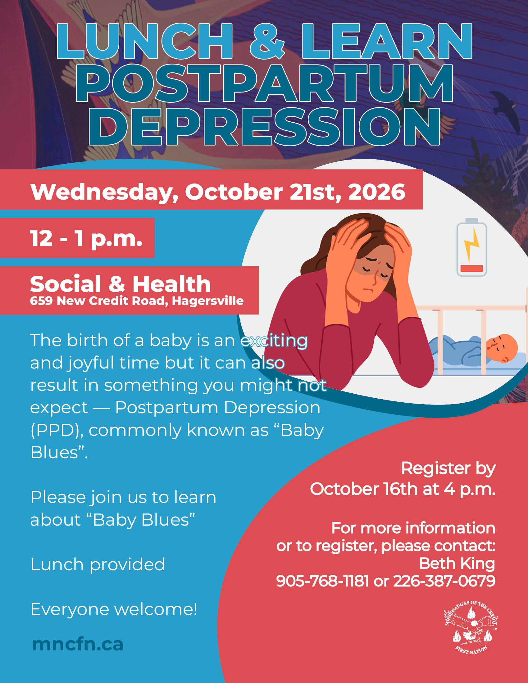 Lunch & Learn: Postpartum Depression