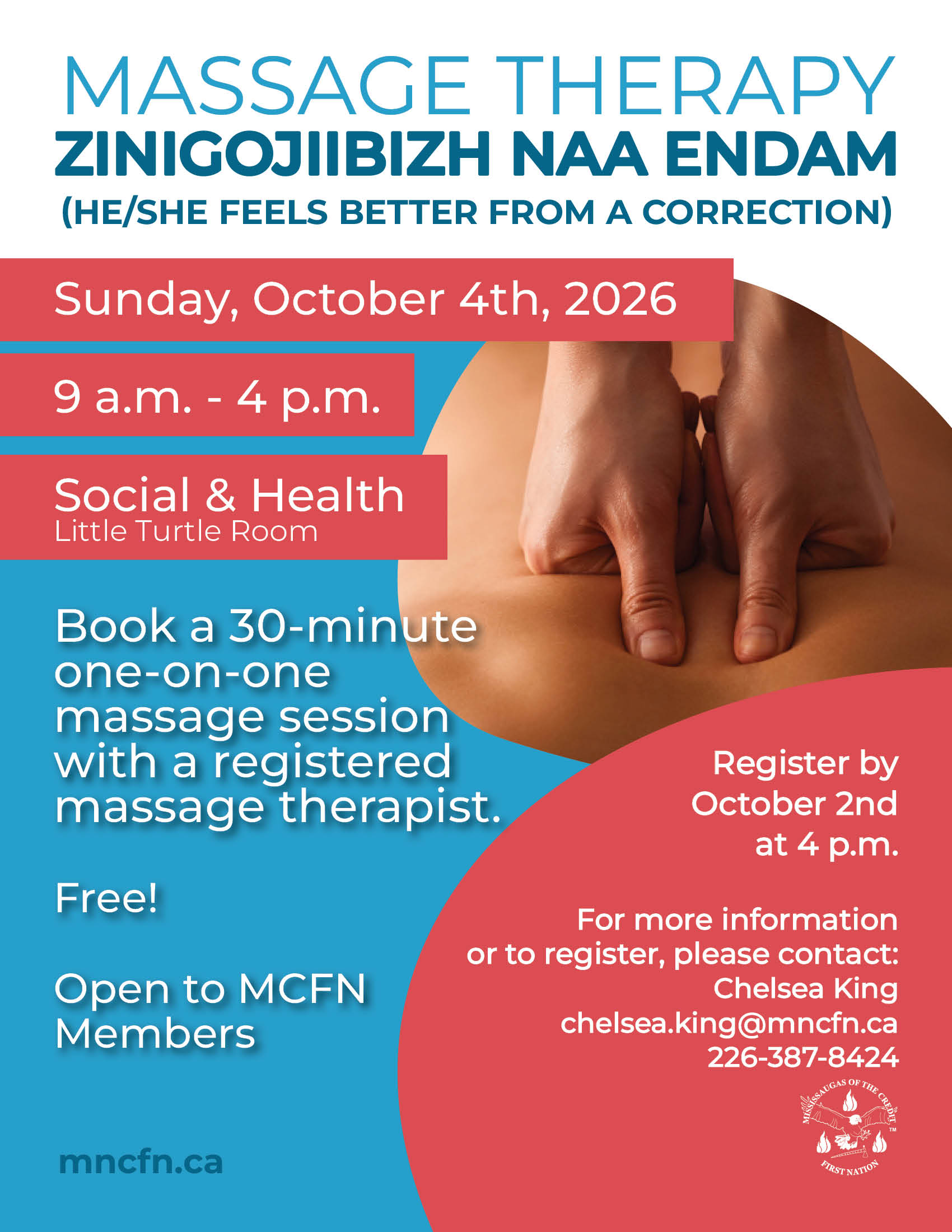 Massage Therapy | Zinigojiibizh Naa Endam