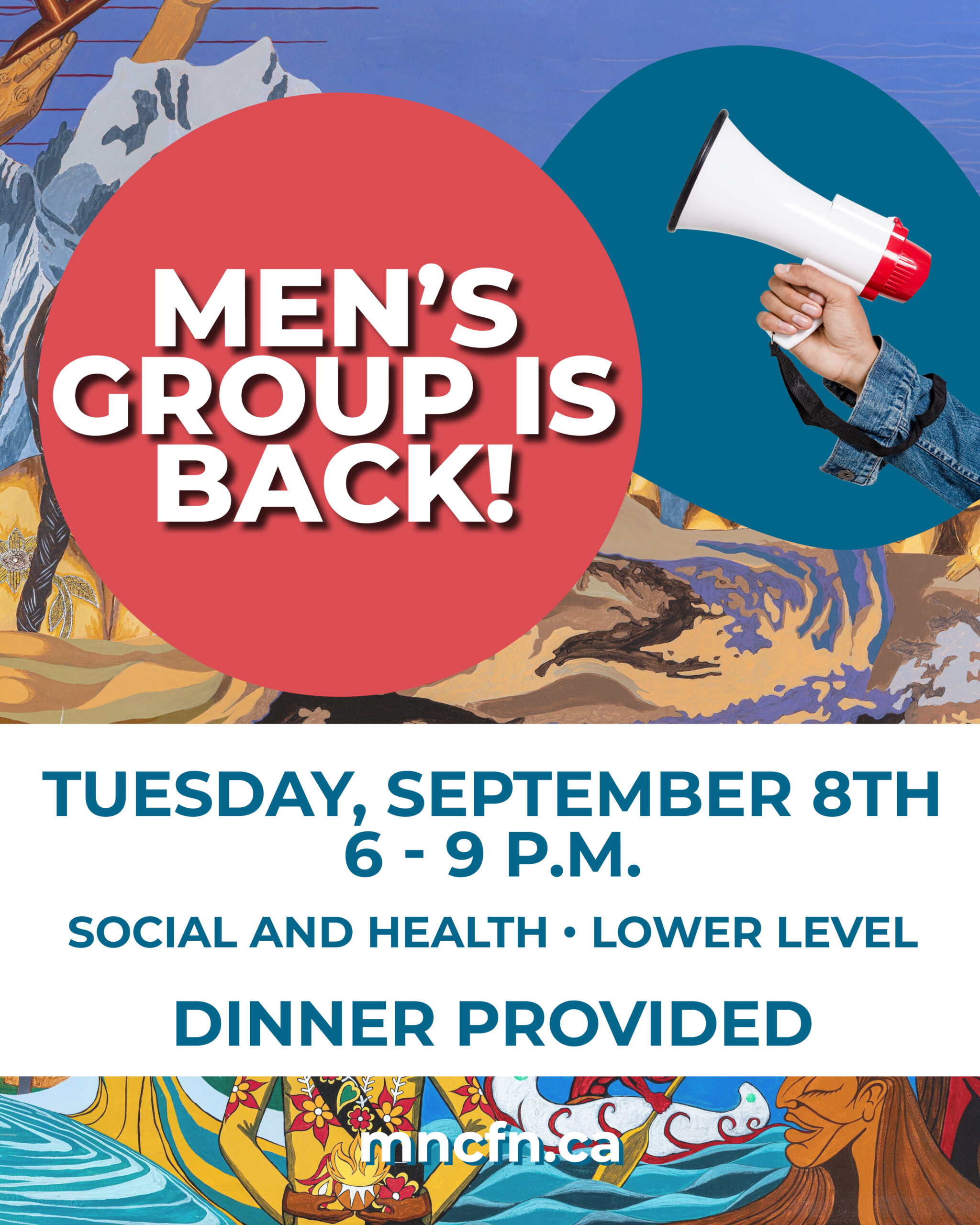 Men’s Group is Back Starting September 8th!