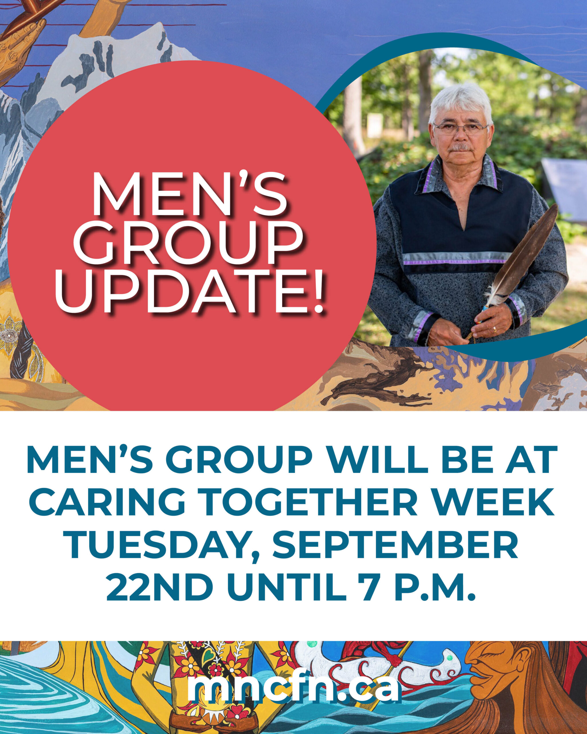 Men’s Group Update for Tuesday, September 22nd