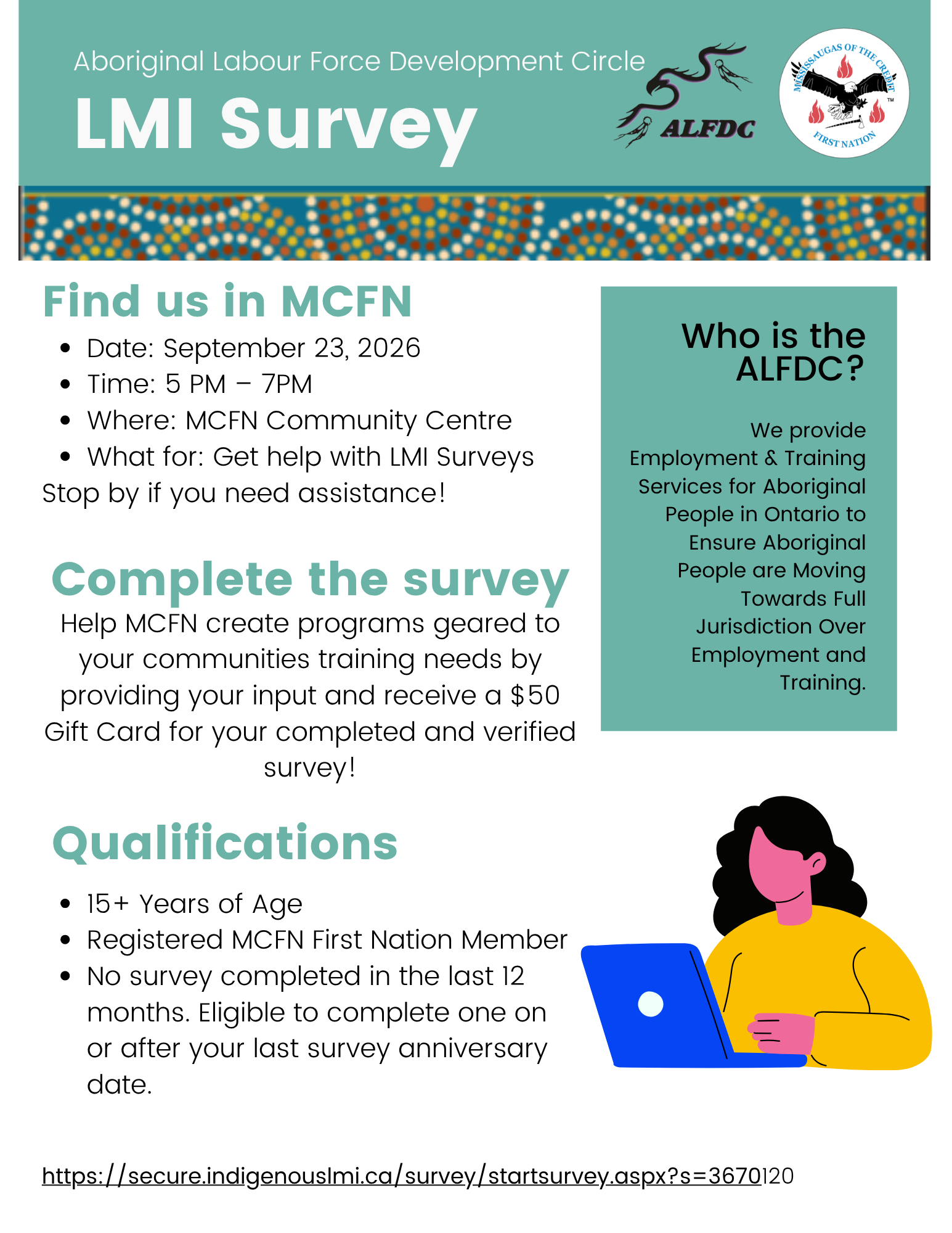 LMI Survey Help Available at Caring Together Week!