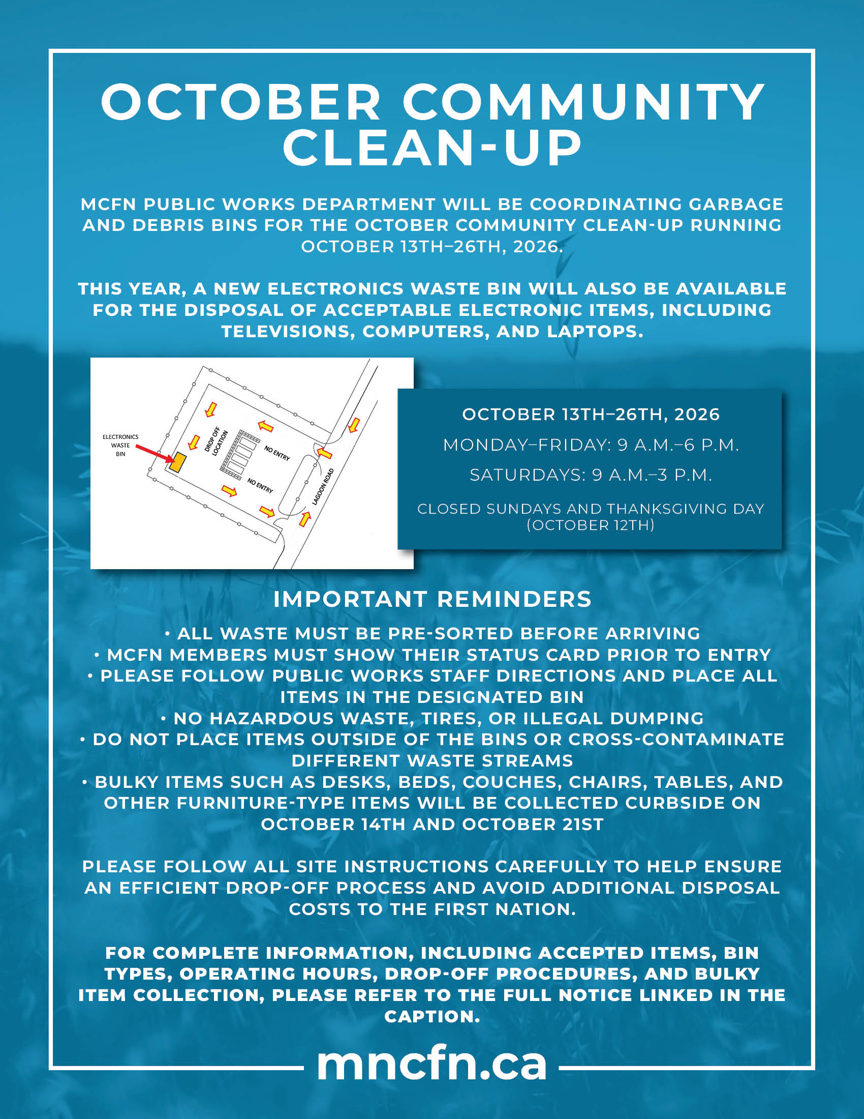 October Community Clean-Up