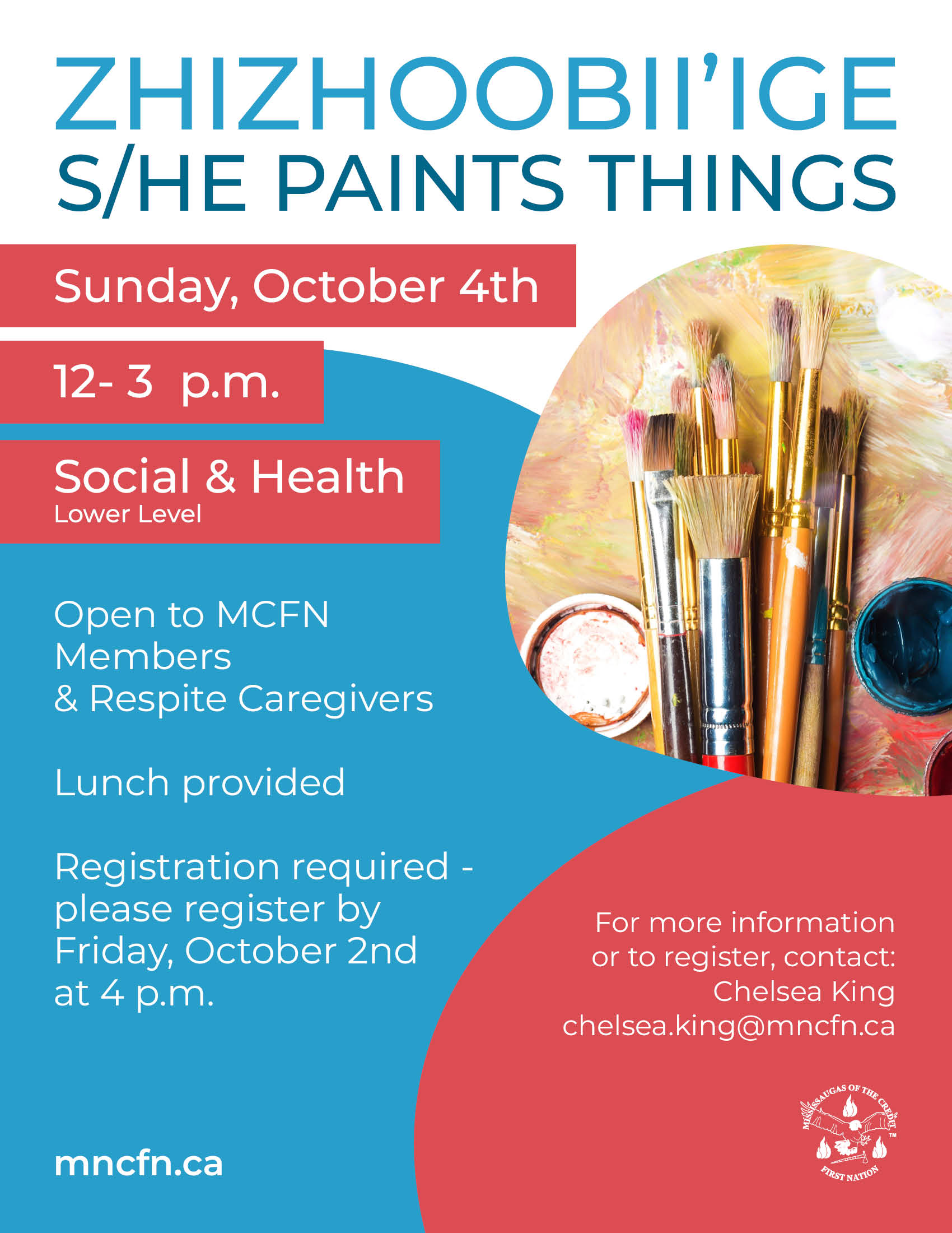 Zhizhoobii’ige – S/he Paints Things
