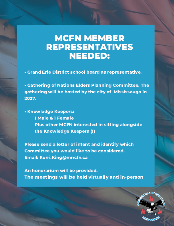 MCFN Member Representatives Needed