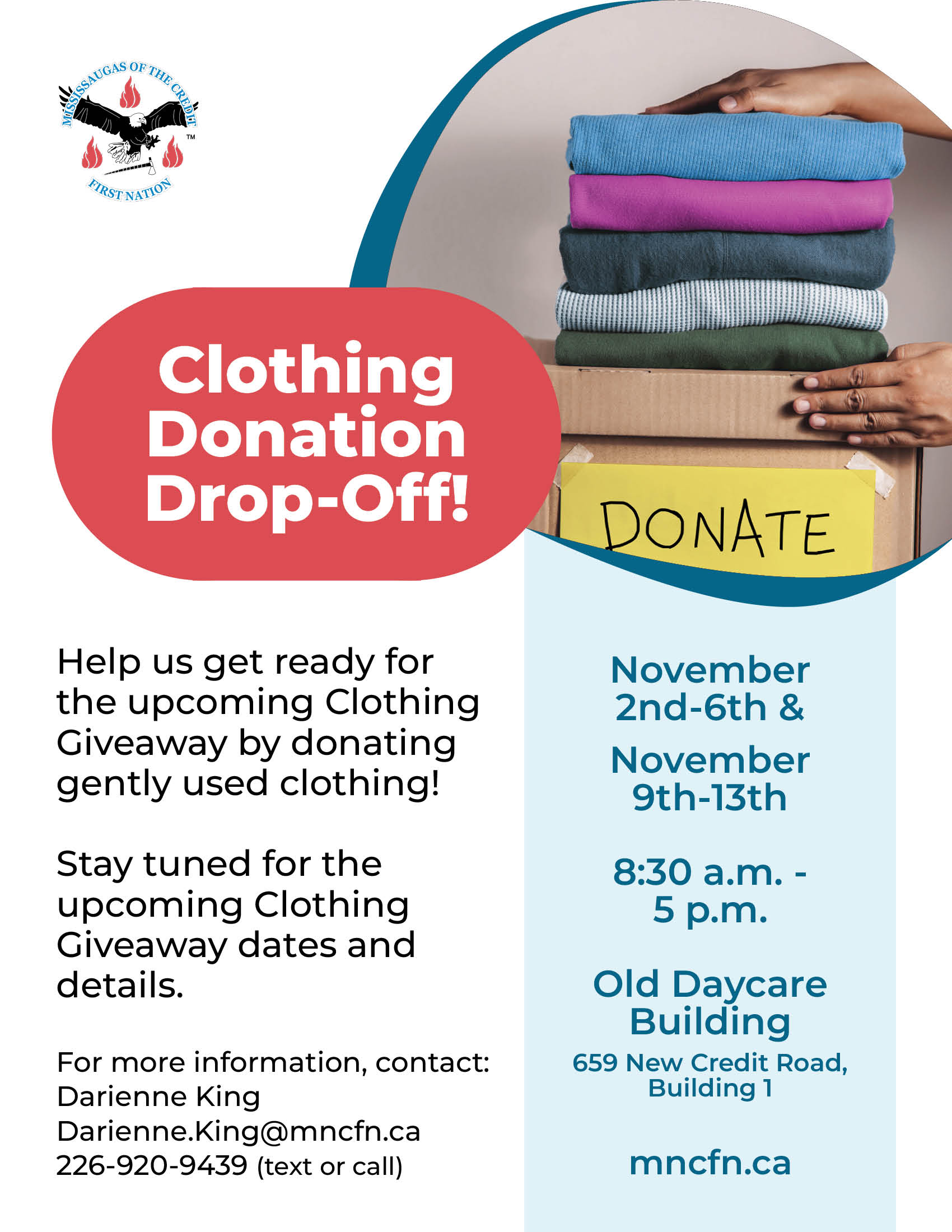 Clothing Donation Drop-Off