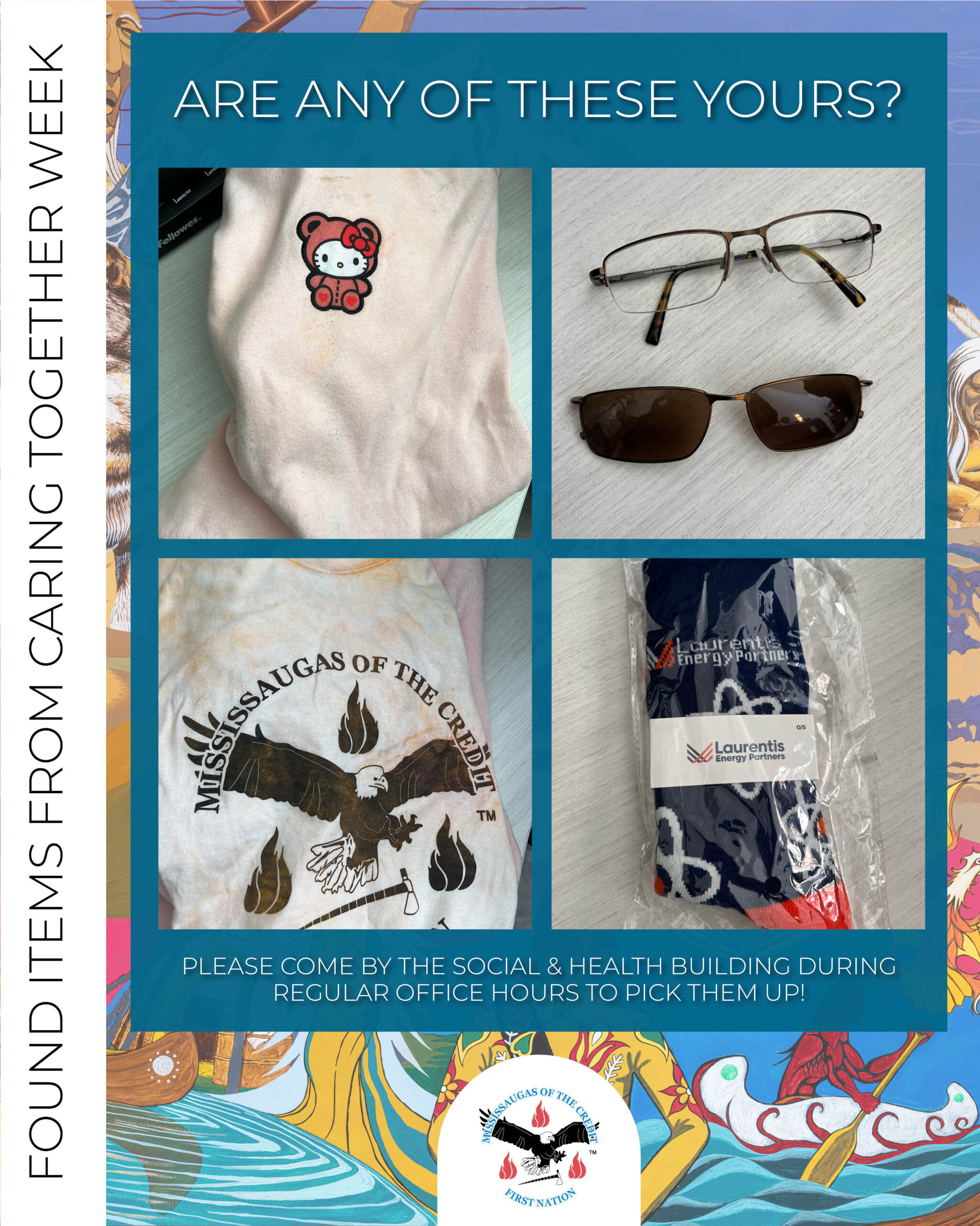 Found Items from Caring Together Week