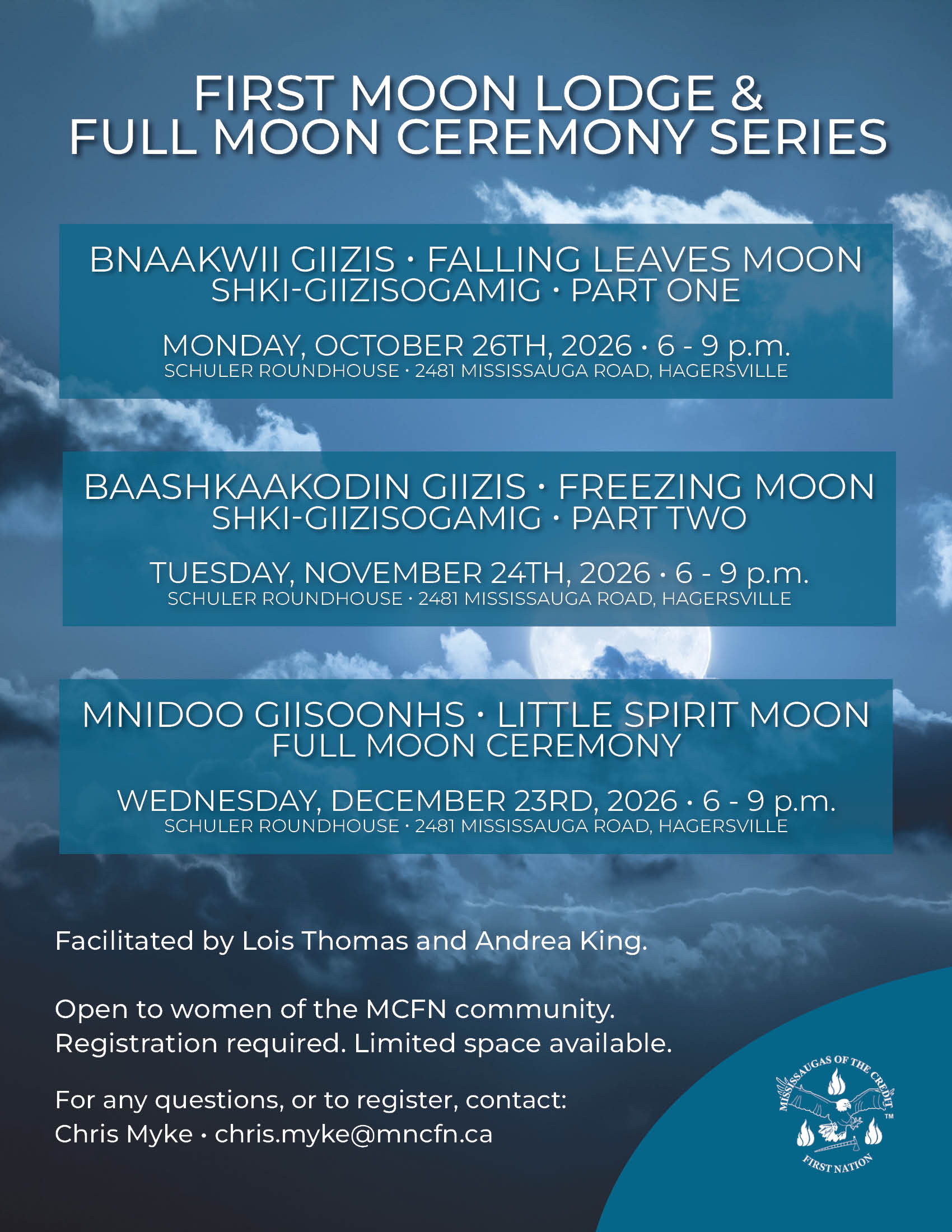 First Moon Lodge & Full Moon Ceremony Series