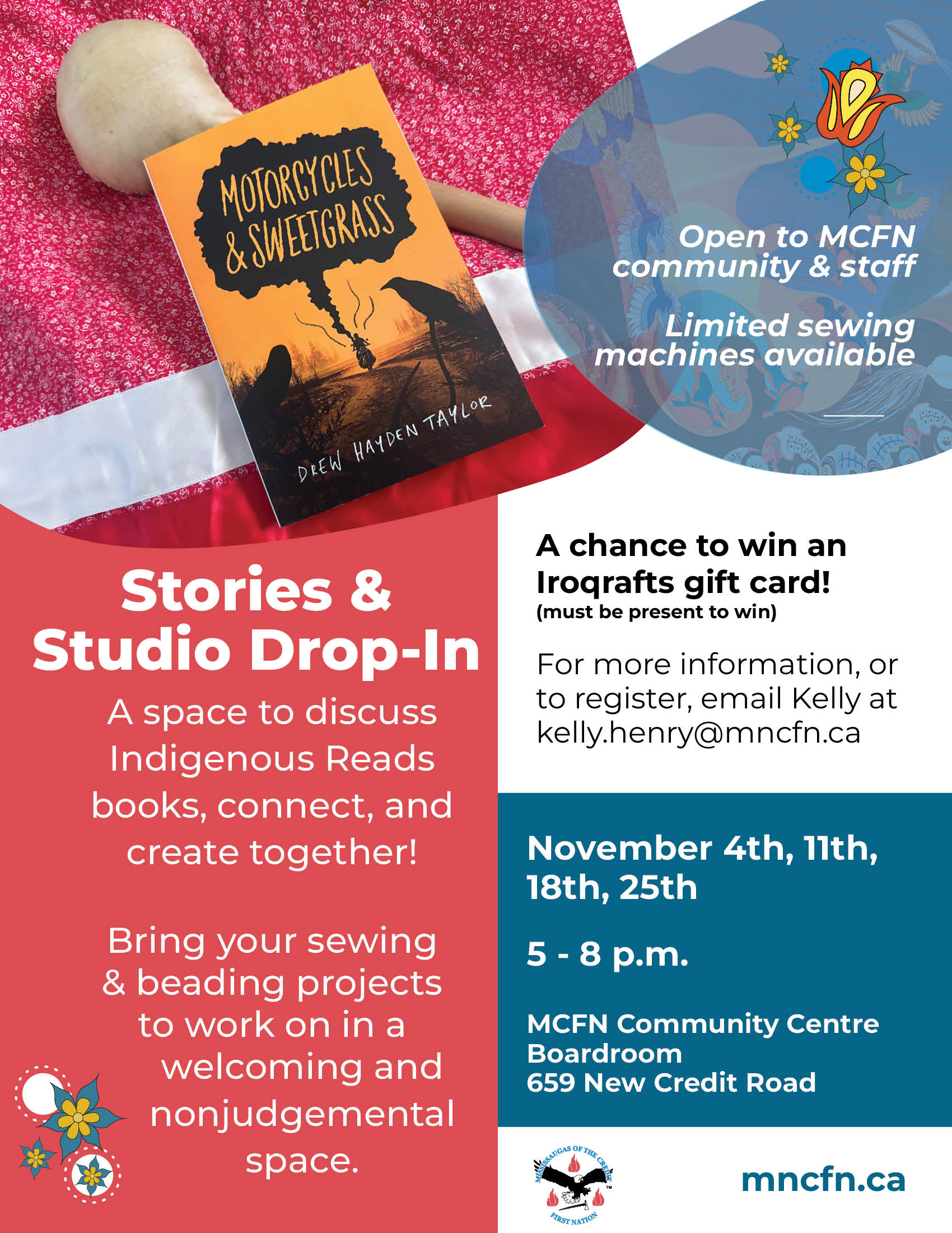 Stories & Studio Drop-In November Sessions!
