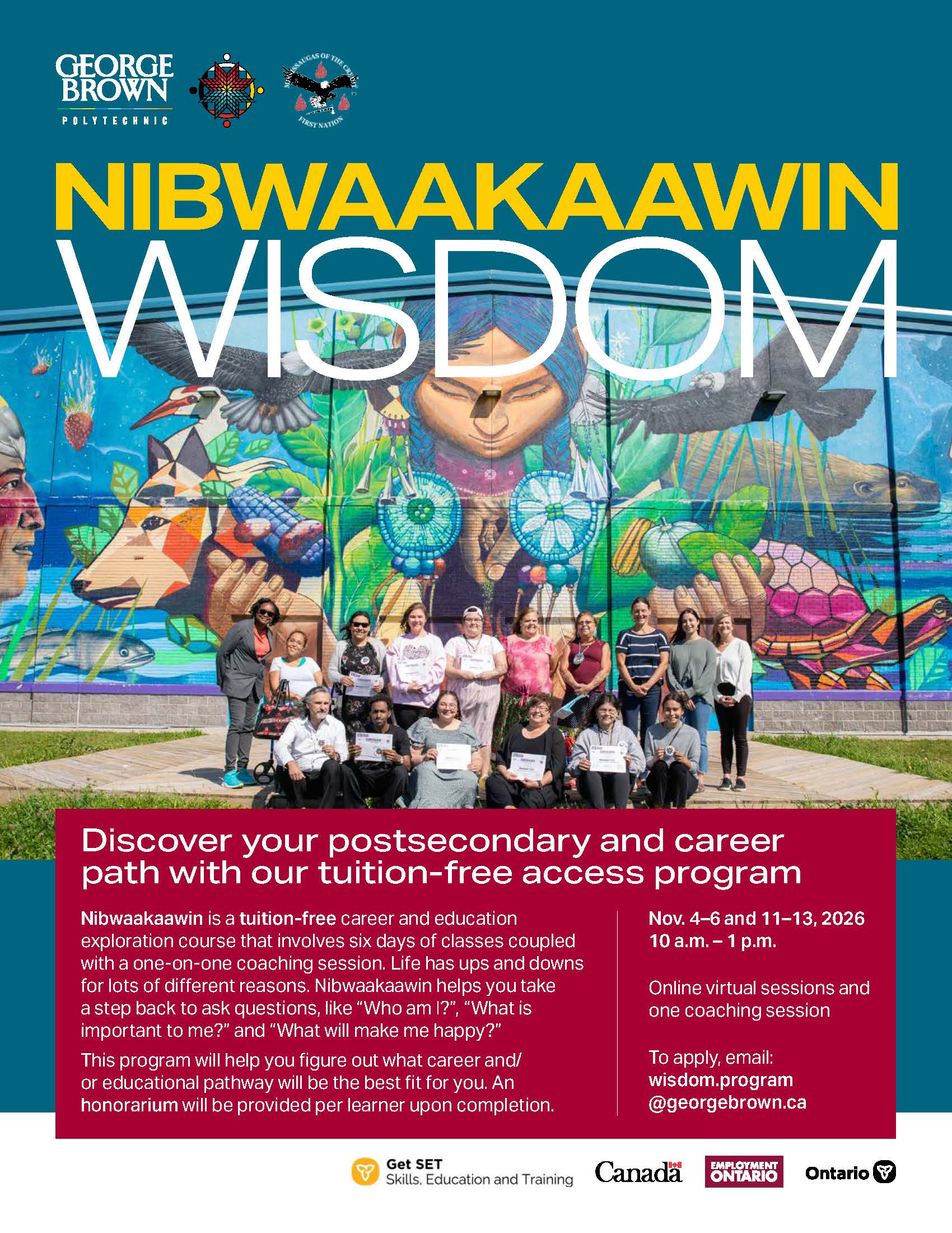 George Brown College’s Nibwaakaawin Wisdom Program – November 2026